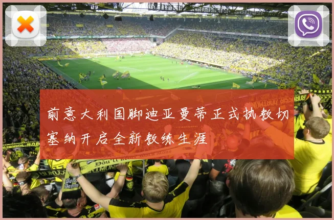 前意大利国脚迪亚曼蒂正式执教切塞纳开启全新教练生涯